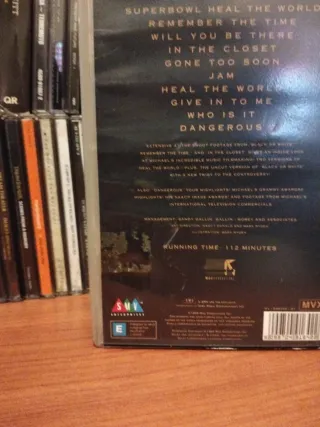 VHS Michael Jackson - Dangerous The Short films