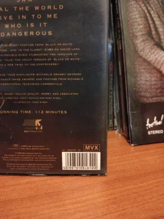 VHS Michael Jackson - Dangerous The Short films