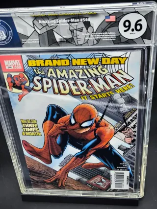 Amazing Spider-Man #546 EGC 9.6 Brand New Day KEY