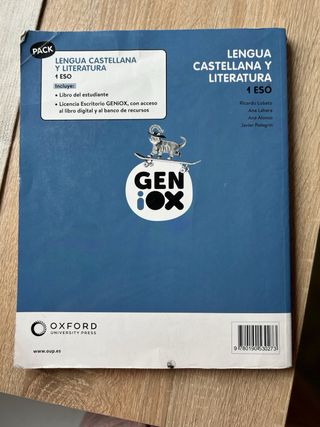 Lengua Castellana y Literatura 1º ESO. Libro de...