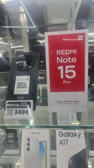 Xiaomi Redmi Note 15 Pro 256GB Negro