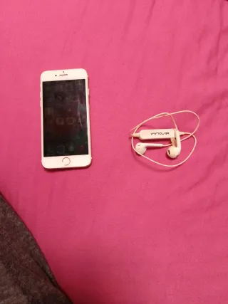 iPhone 7 Blanco y Dorado