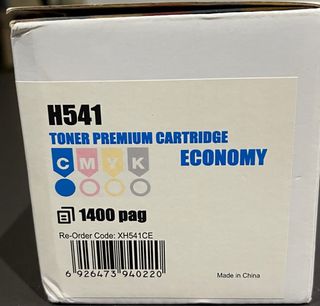 Cartucho Tóner Impresora Cyan CD541A