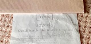 CON CERTIFICADO Tous ORO Y DIAMANTES