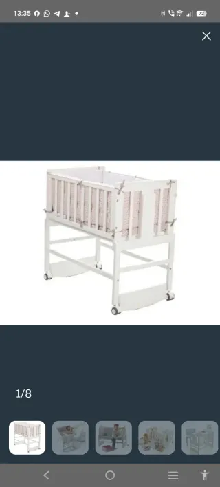 Minicuna colecho Allegra blanca