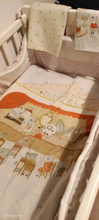 Minicuna colecho Allegra blanca