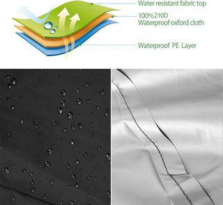 Funda para Sillas Apilables de Jardin 210D Oxford