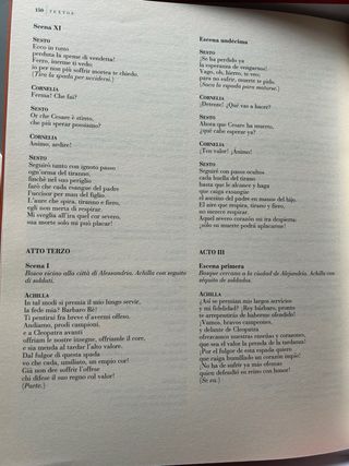 Libreto Ópera Giulio Cesare Händel en español