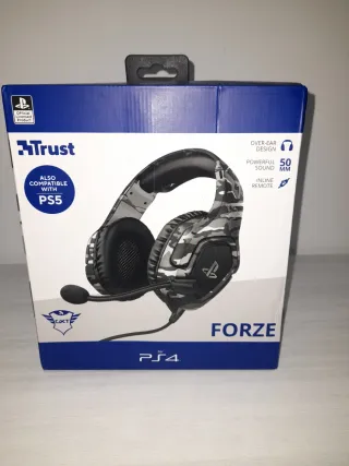 Auriculares Gaming Trust Forze PS4/PS5 Camuflaje