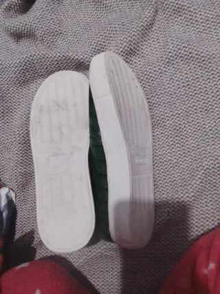 Zapatos Mango Mujer Verdes Cocodrilo