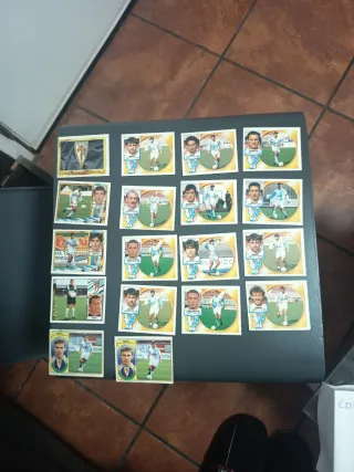 Cromos antiguos fútbol SD Compostela