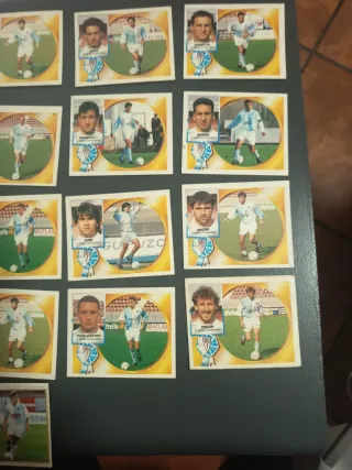 Cromos antiguos fútbol SD Compostela