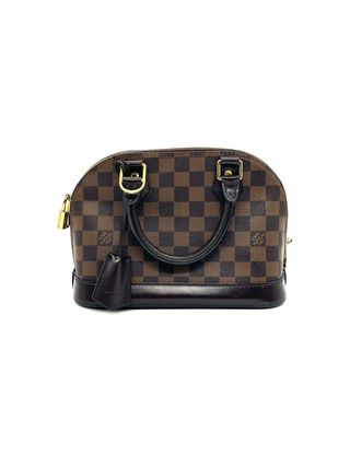 Louis Vuitton Alma BB Marrón y Dorado