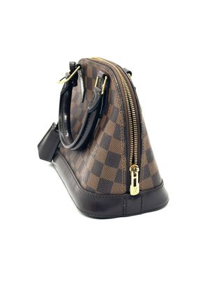 Louis Vuitton Alma BB Marrón y Dorado