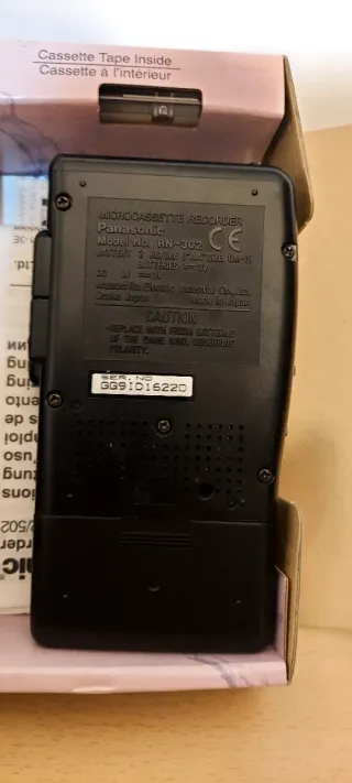 Registratore Microcassette Panasonic RN-302 Nero