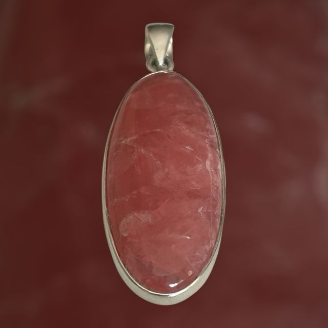 Colgante Rodocrosita Plata 925