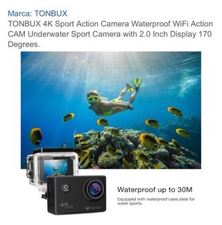 Cámara de acción Tonbux