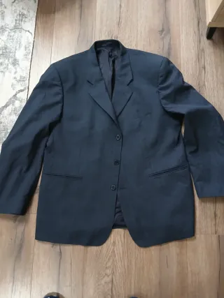 Chaqueta de traje negra