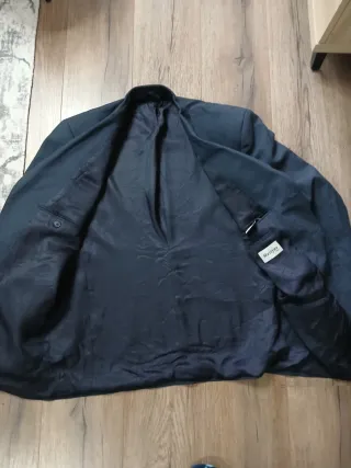 Chaqueta de traje negra