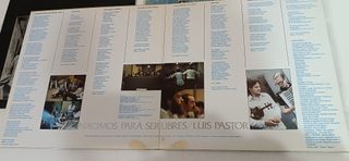 Luis Pastor. 3 Vinilos. Folk, Country