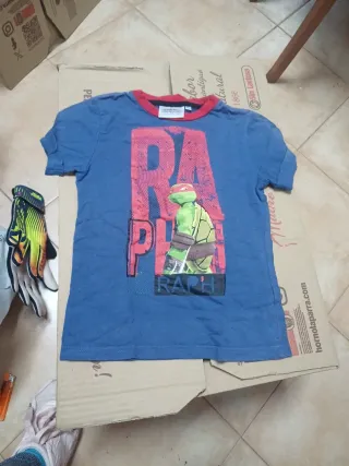 Camiseta niño Raphael Tortugas Ninja
