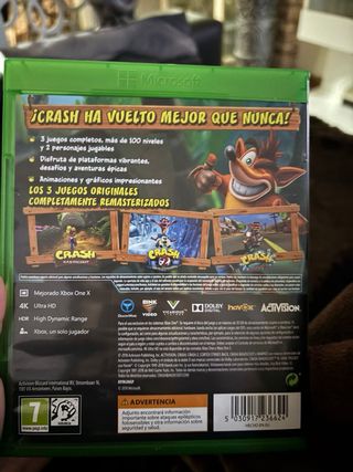 Crash Bandicoot N. Sane Trilogy Xbox One