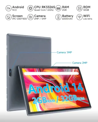 Tablet con pantalla de 10 pulgadas 32 G