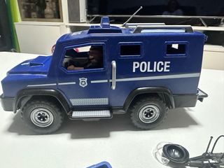Playmobil Coche Policía y Barca
