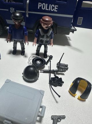 Playmobil Coche Policía y Barca