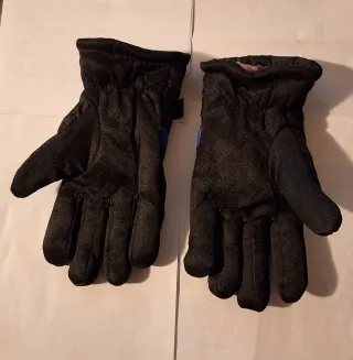 Guanti invernali Unisex Nero/Blu