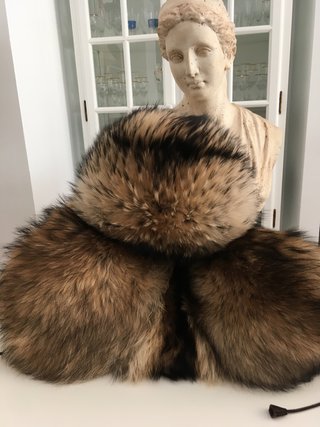 3x Gorros de Ski Dsquared2 de piel