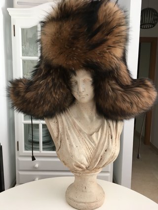 3x Gorros de Ski Dsquared2 de piel