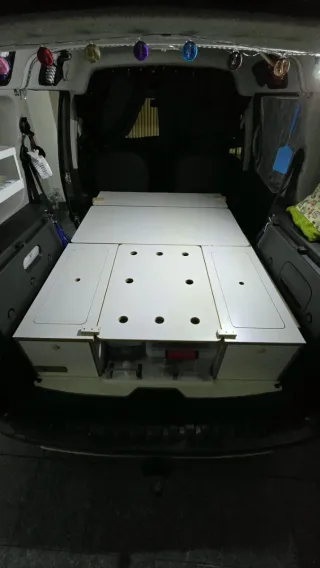 Mueble Camper Completo con Colchón