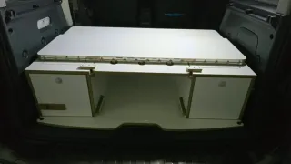 Mueble Camper Completo con Colchón