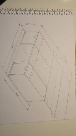 Mueble Camper Completo con Colchón