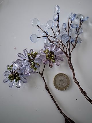 Aplicaciones florales para adornar