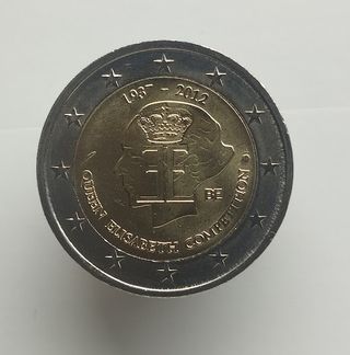 🇧🇪 Moneda 2€ Bélgica 2012 Concurso