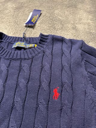 Jersey Polo Ralph Lauren Azul Marino Talla M