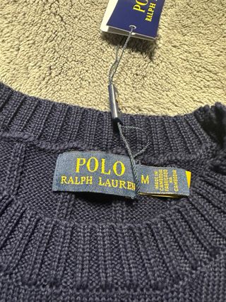 Jersey Polo Ralph Lauren Azul Marino Talla M