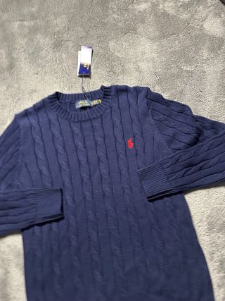 Jersey Polo Ralph Lauren Azul Marino Talla M