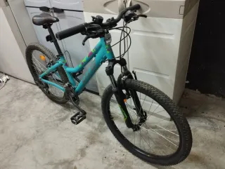 Bicicleta infantil azul