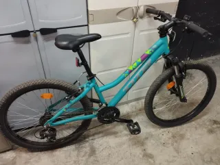 Bicicleta infantil azul