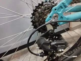 Bicicleta infantil azul