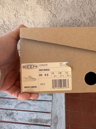 Sandalias Keen Azul y Blanco