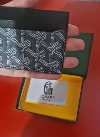 Cartera Goyard Negra y Gris