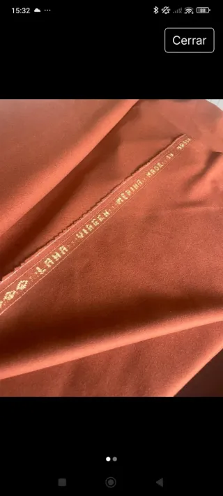 Lote lanas DMC y tela