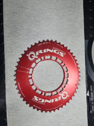 Plato Rotor Q-Rings 110 BCD 50T Ovalado , 5 tornil
