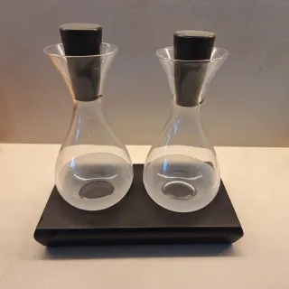 Set Aceite y Vinagre Vidrio