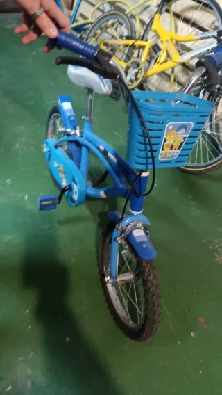 Bicicleta Infantil Lunnis Azul