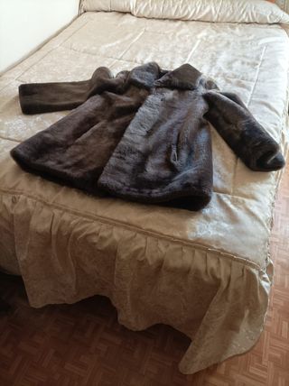 Chaquetón de moutón piel auténtica.